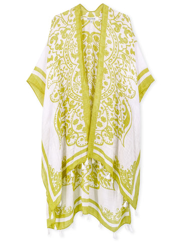 Malibu Lime Kimono
